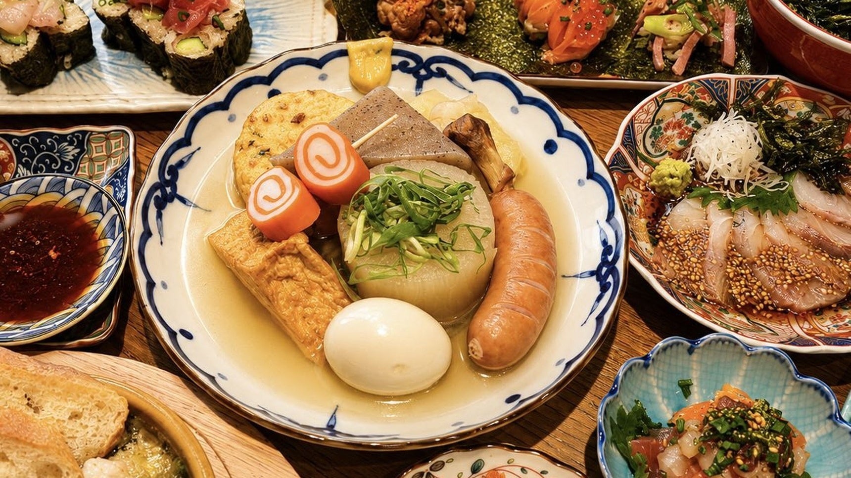 京都タワー8/5新店「みちしるべ」京おでん＆寿司が激ウマ確定
