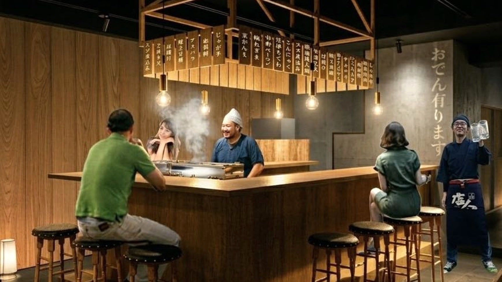 京都タワー8/5新店「みちしるべ」京おでん＆寿司が激ウマ確定