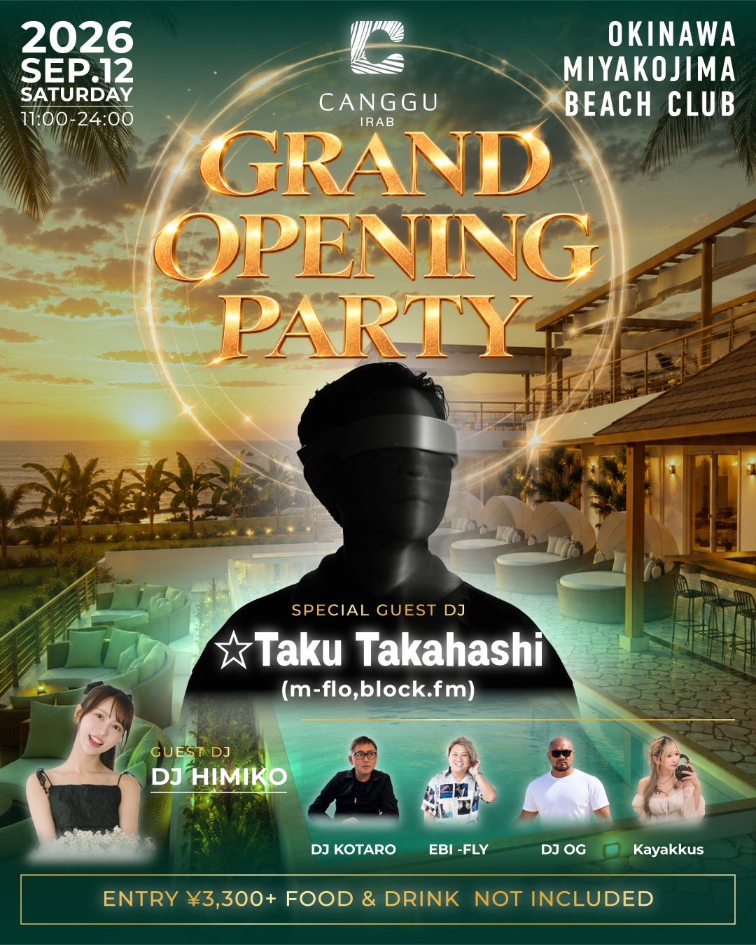 CANGGU IRABに超話題レストラン&ビーチクラブ！必食