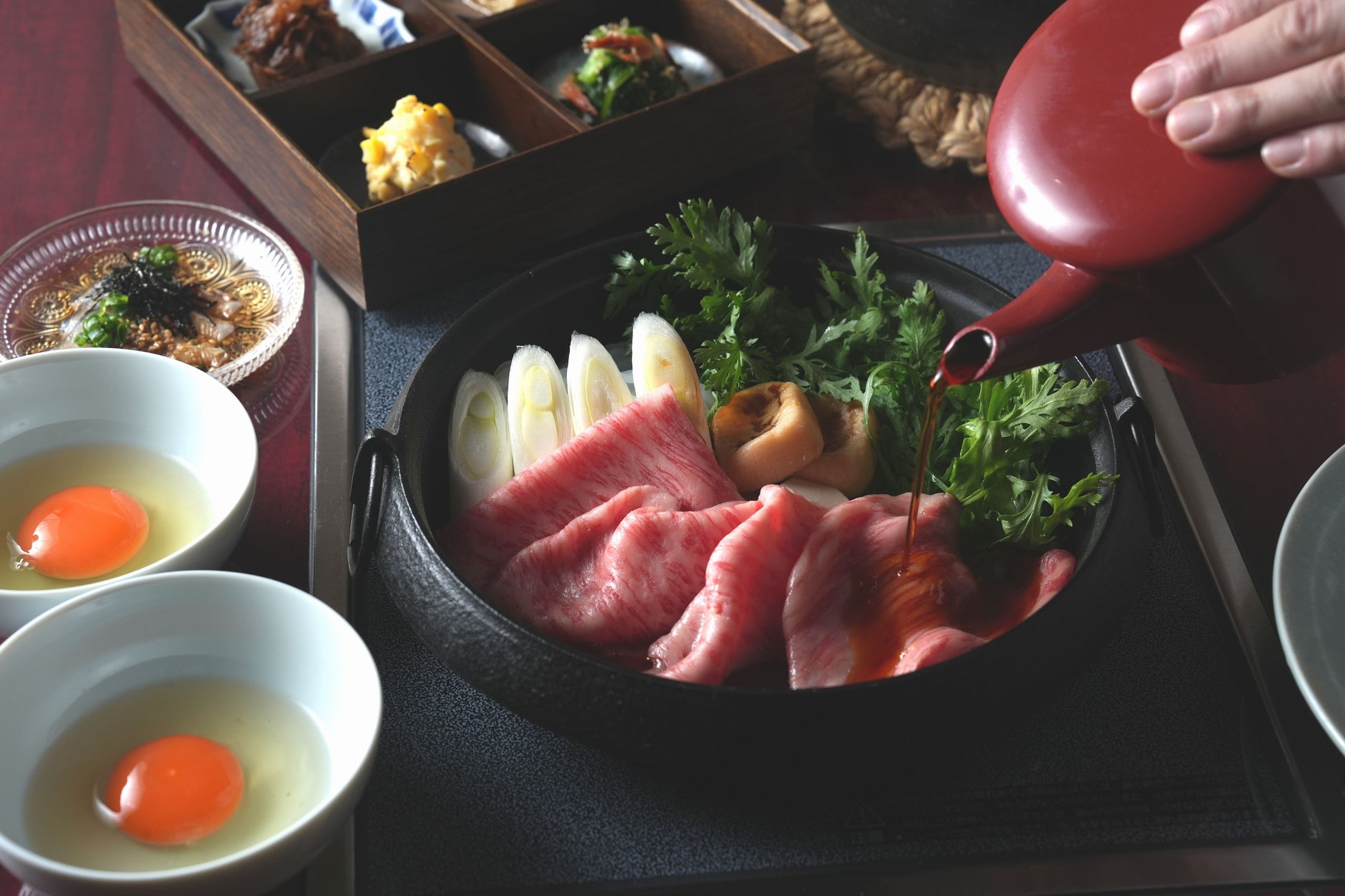 新店速報📢本郷「そしじ上」A5個室すき焼が激ウマ確定🥩
