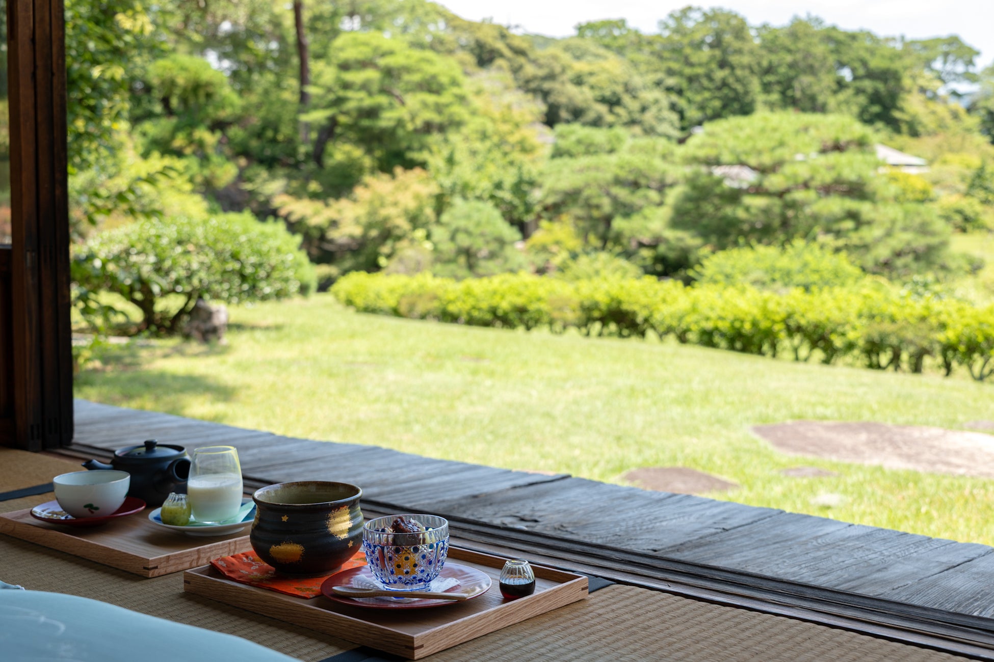 伊豆長岡三養荘！限定庭園カフェの甘味が激ウマ確定💖