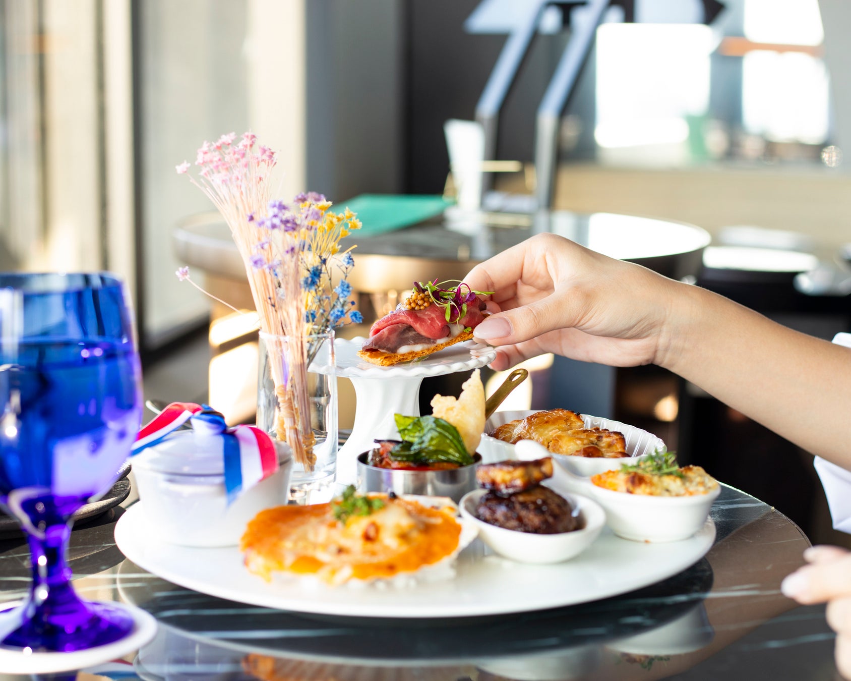 必食！梅田絶景ご褒美ランチ✨至福7種メインで感動💖