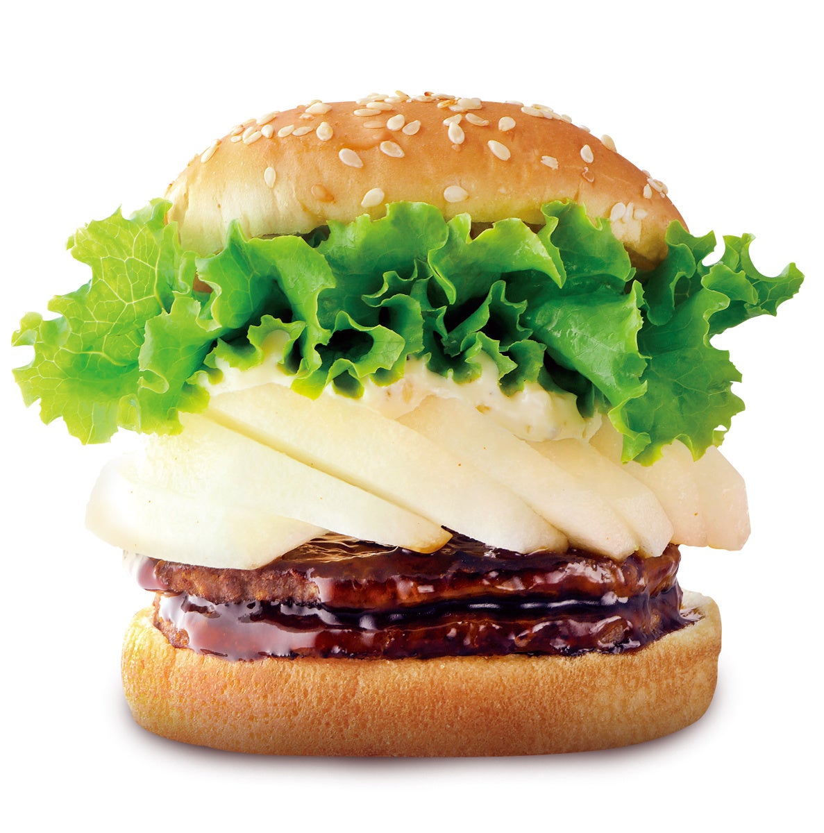 ドムドム梨Wてりやき🍔激ウマ確定✨