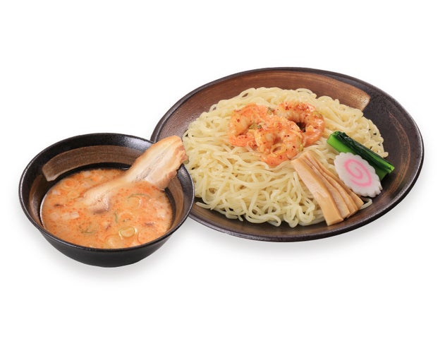 期間限定！エビ味噌つけめんが超話題！濃厚味噌豚骨が必食🦐🍜