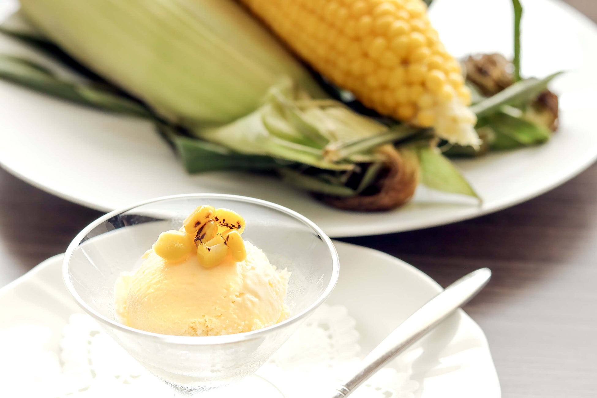 必食!🚄はこビュン直送🌽朝採れとうもろこし限定ランチ