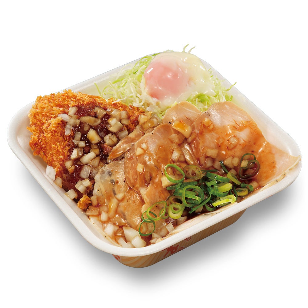 超話題！サクしっとり合い盛り丼、激ウマ確定🤤🆕