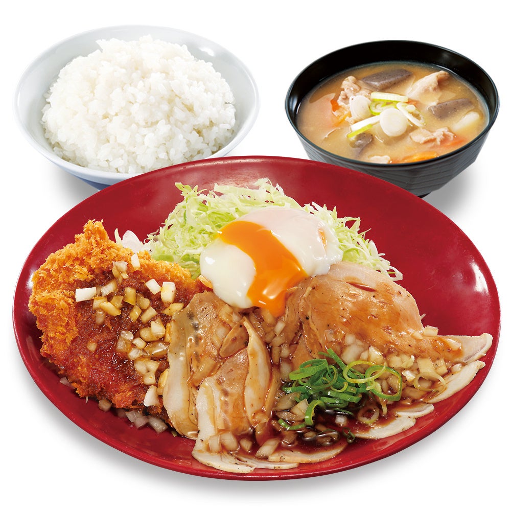 超話題！サクしっとり合い盛り丼、激ウマ確定🤤🆕