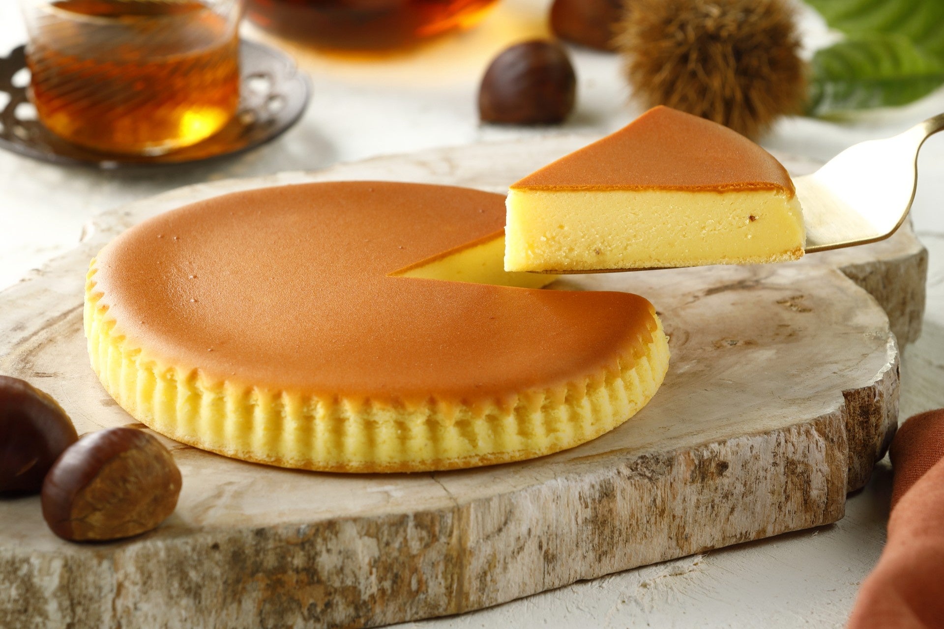 チーズガーデン「御用邸和栗チーズ」秋限定！必食🌰✨