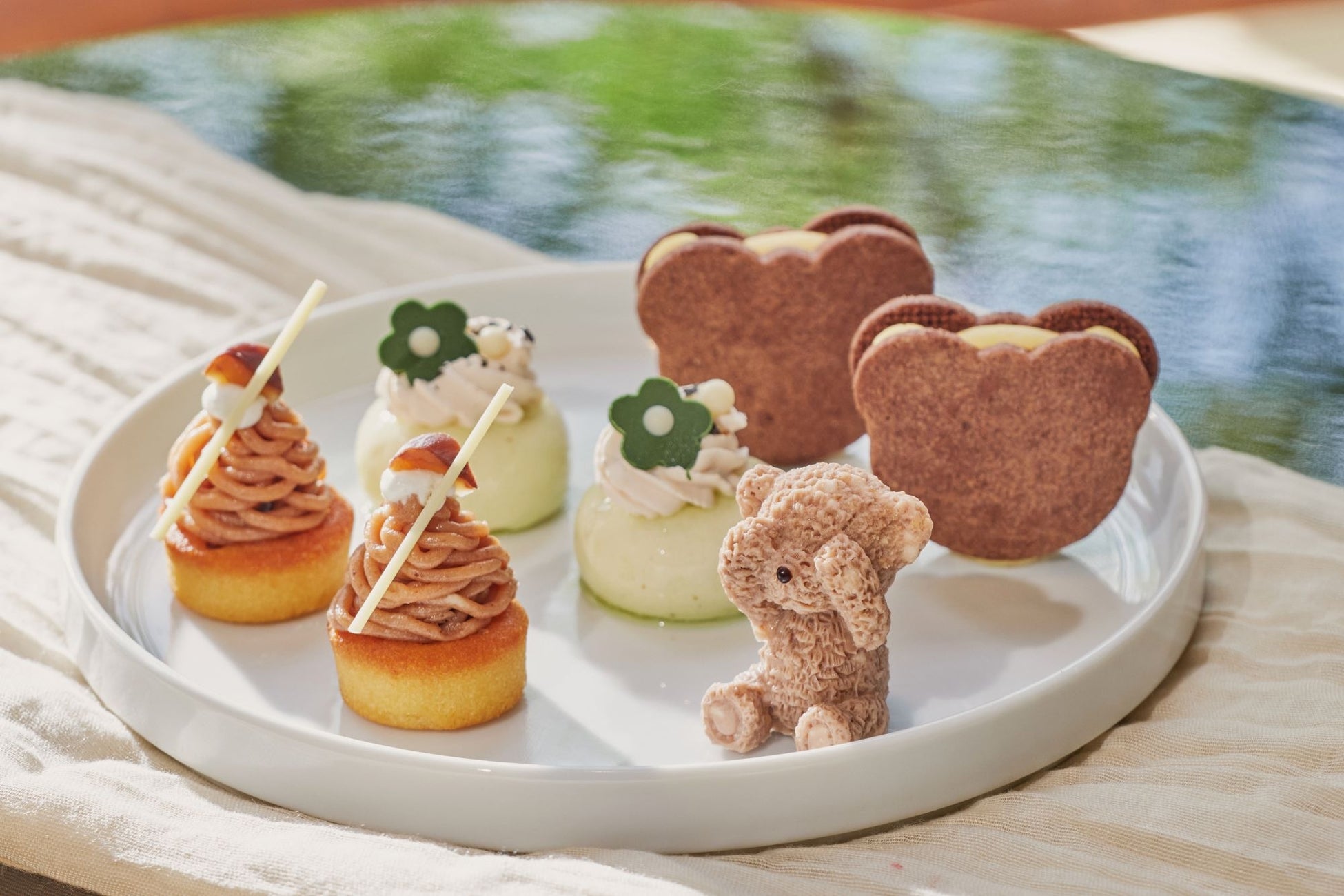 くまアフタヌーンティーが可愛すぎ🐻💖横浜大宮で必食！