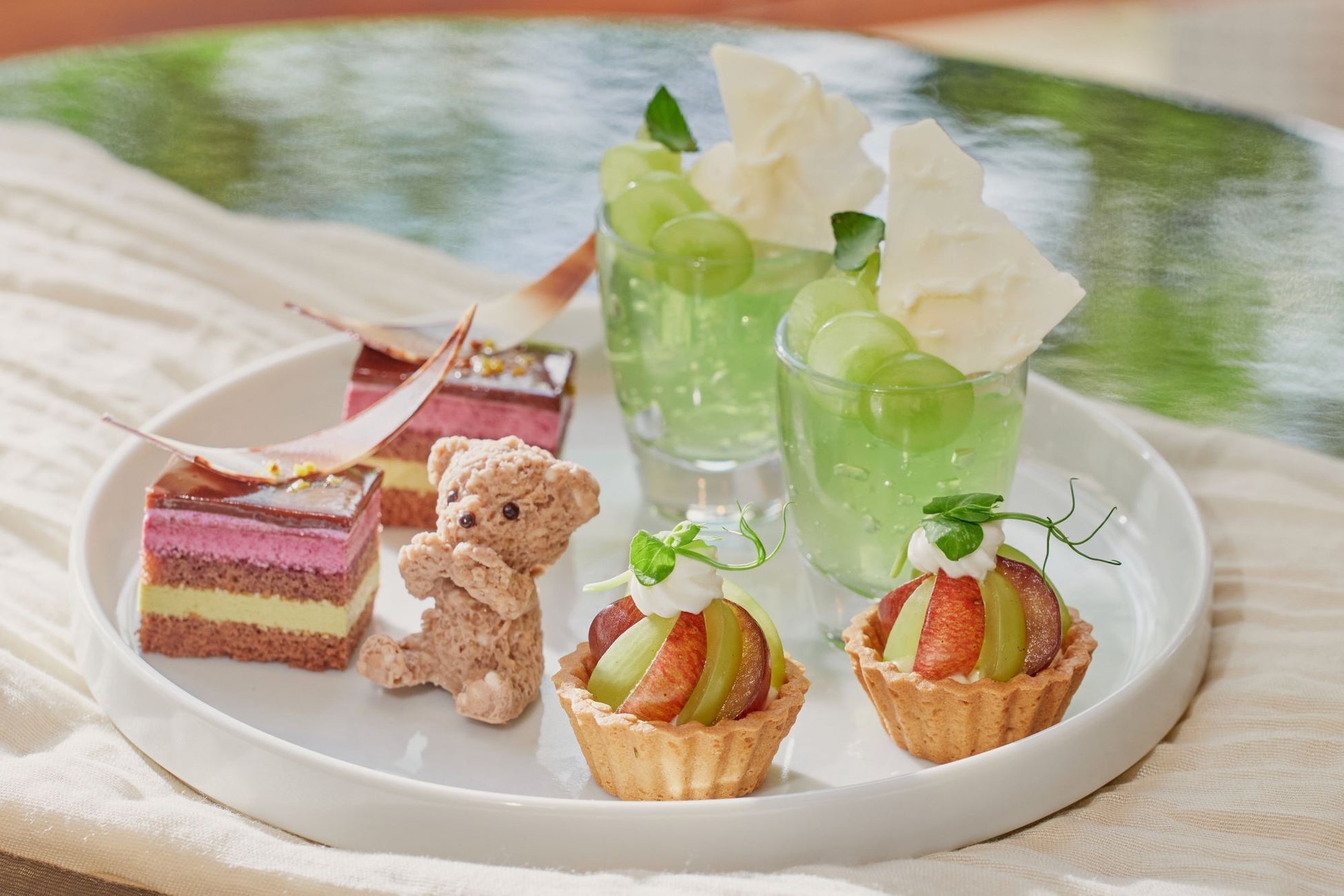 くまアフタヌーンティーが可愛すぎ🐻💖横浜大宮で必食！
