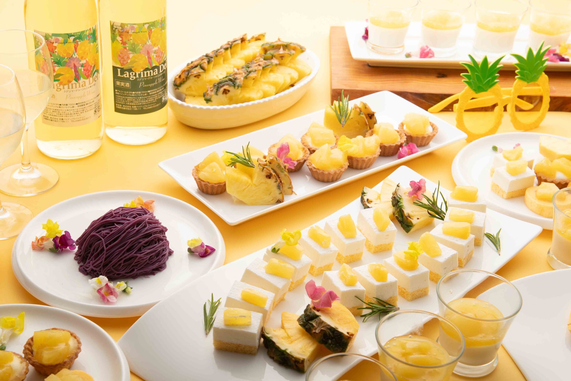 沖縄ホテルビュッフェ🍍激ウマ確定！パイナップル美酒スイーツ🤤
