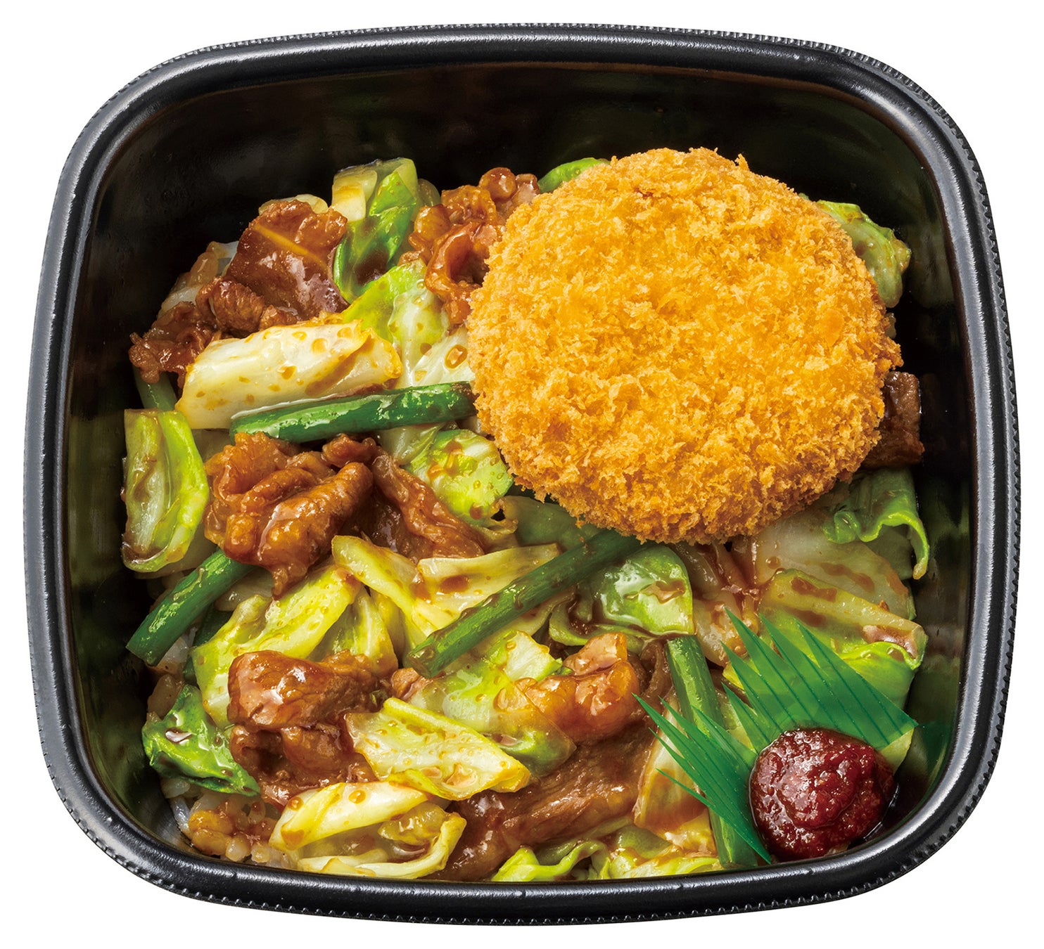 ほっともっと新作『牛キャベ丼』にんにく醤油だれが激ウマ確定🤤
