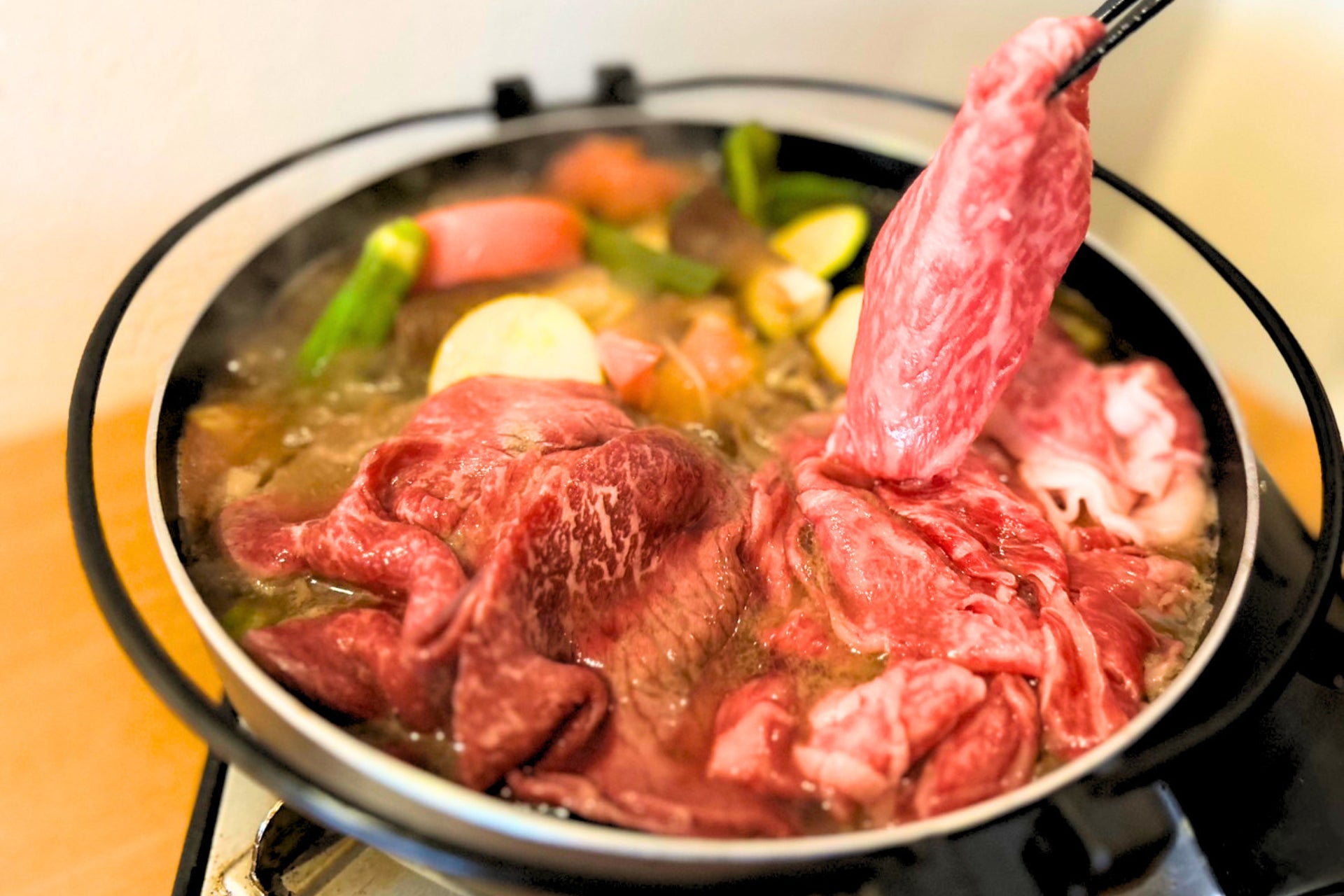 黒毛和牛すき焼き食べ放題4980円！ケナシバお盆限定が激ウマ