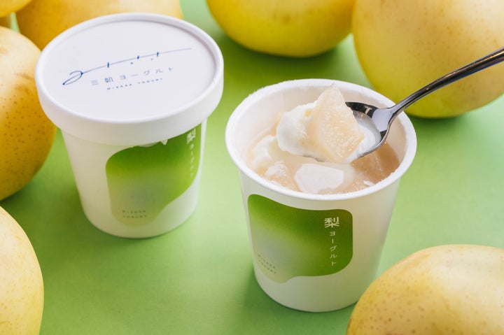 鳥取三朝の梨ヨーグルト🍐秋冬限定！激ウマ確定