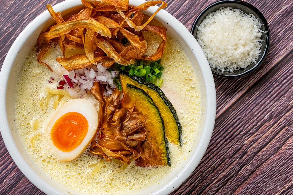 激ウマ確定！白鶏舎のかぼちゃ秋白湯に悶絶🤤🎃