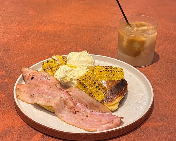 超話題！WK2「とうもろこしパンケーキ」が甘じょっぱ激ウマ🌽