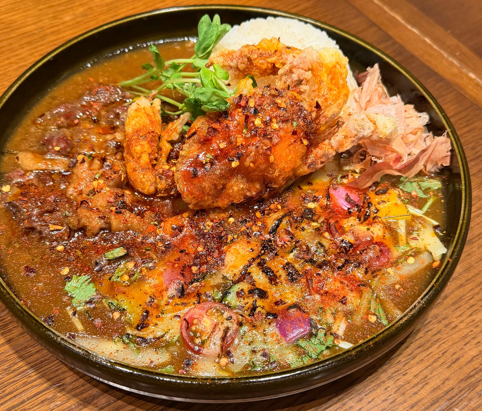 【夏限定】出汁カレー無限替え飯は激ウマ必食！🍛
