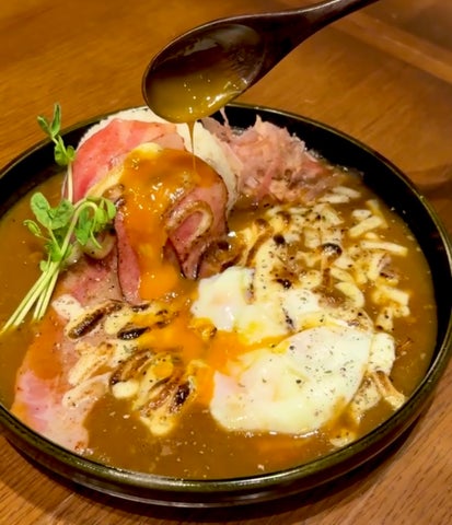 カレーで、月見。」激ウマ確定！和の新体験🍛🌕