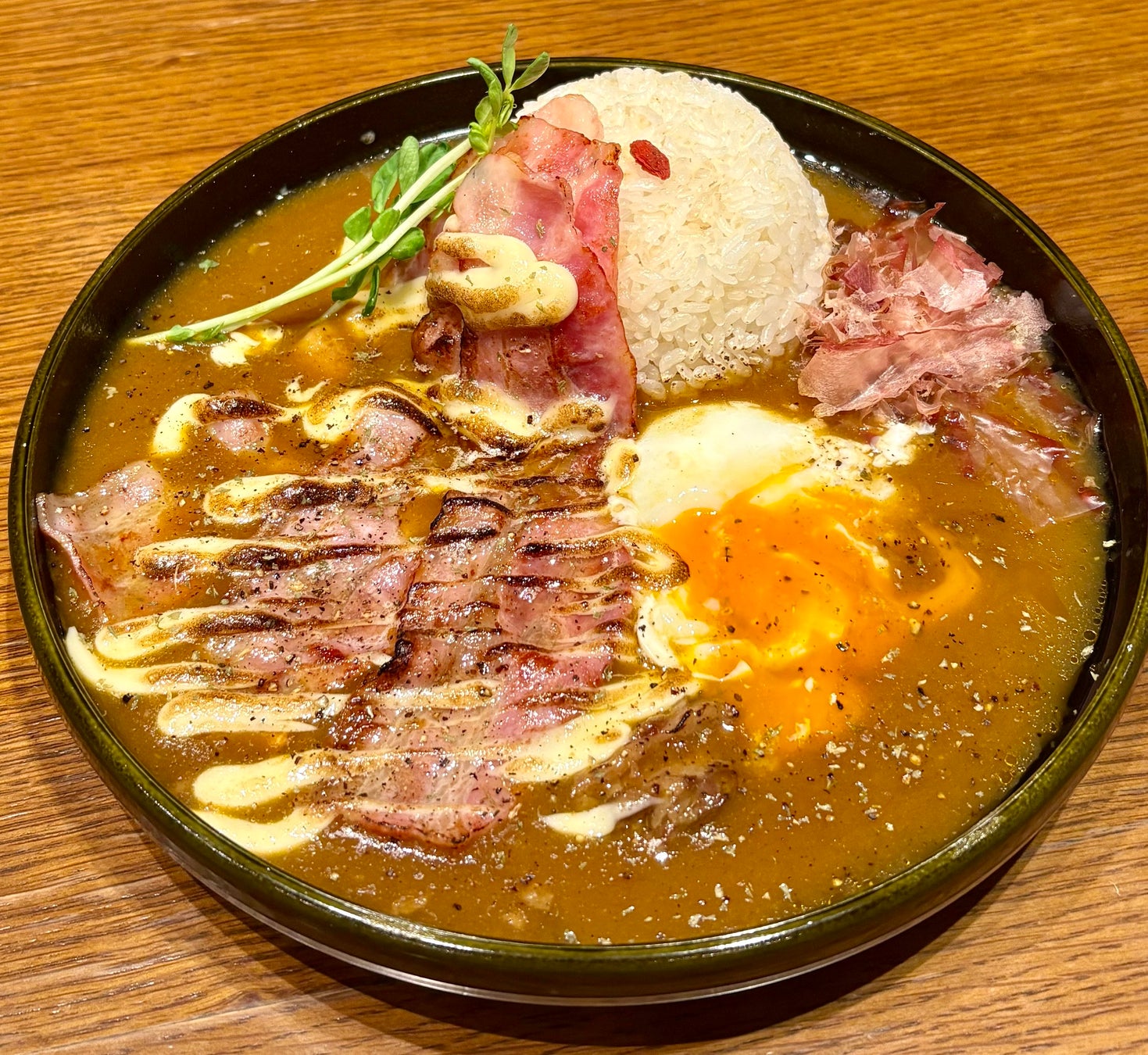 カレーで、月見。」激ウマ確定！和の新体験🍛🌕