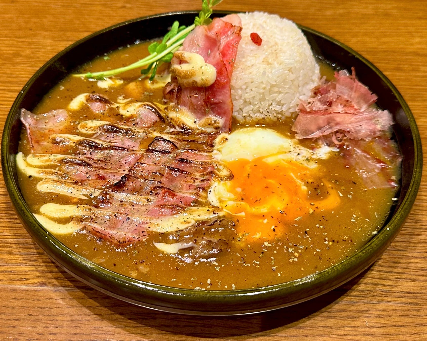 カレーで、月見。」激ウマ確定！和の新体験🍛🌕