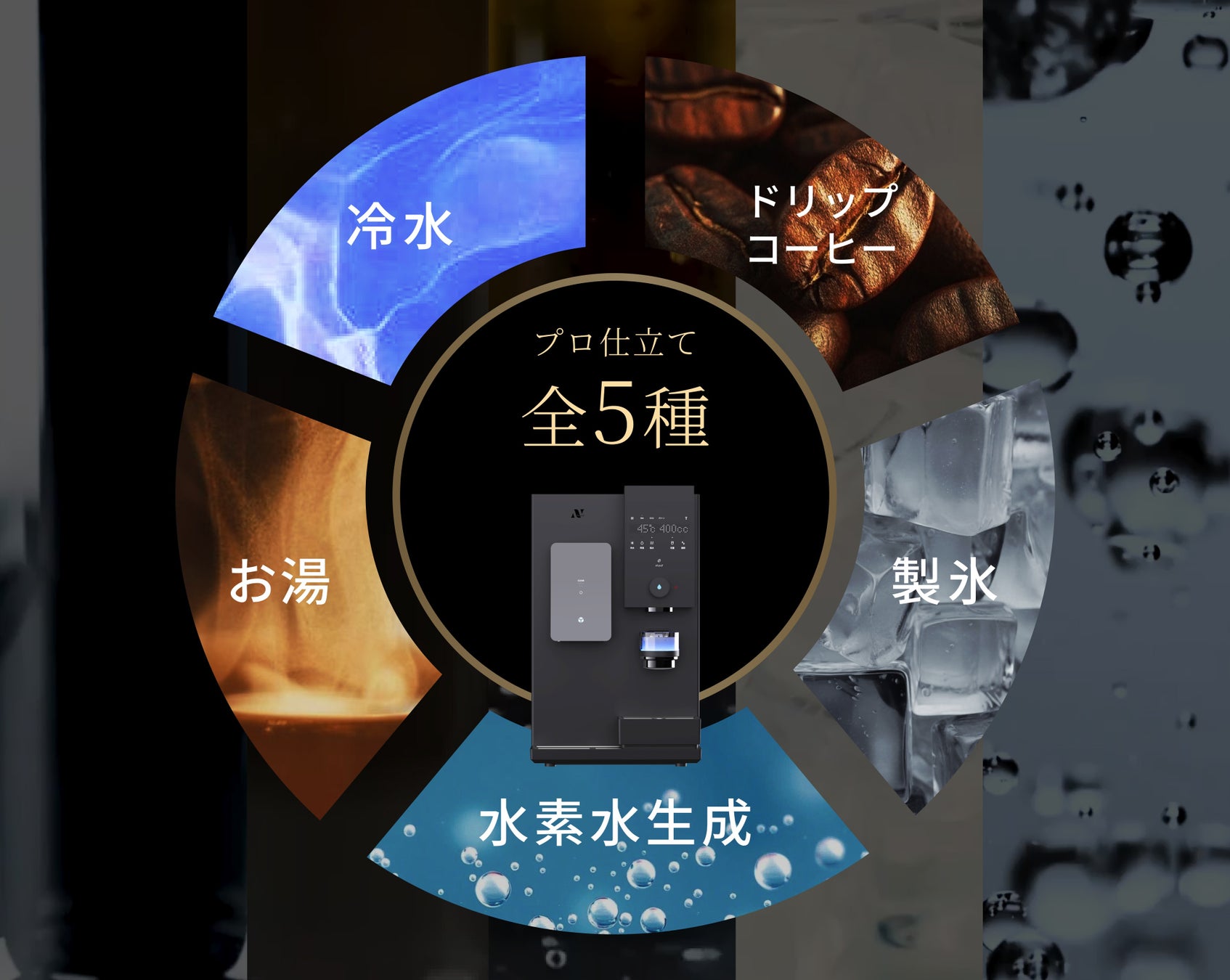 世界初！水道水が激ウマ5種に大変身✨5000万突破🚀