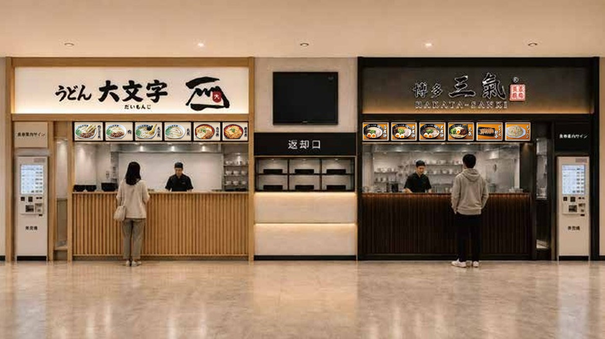 激ウマ確定！イオン福岡東に博多三氣＆うどん大文字9/11新登