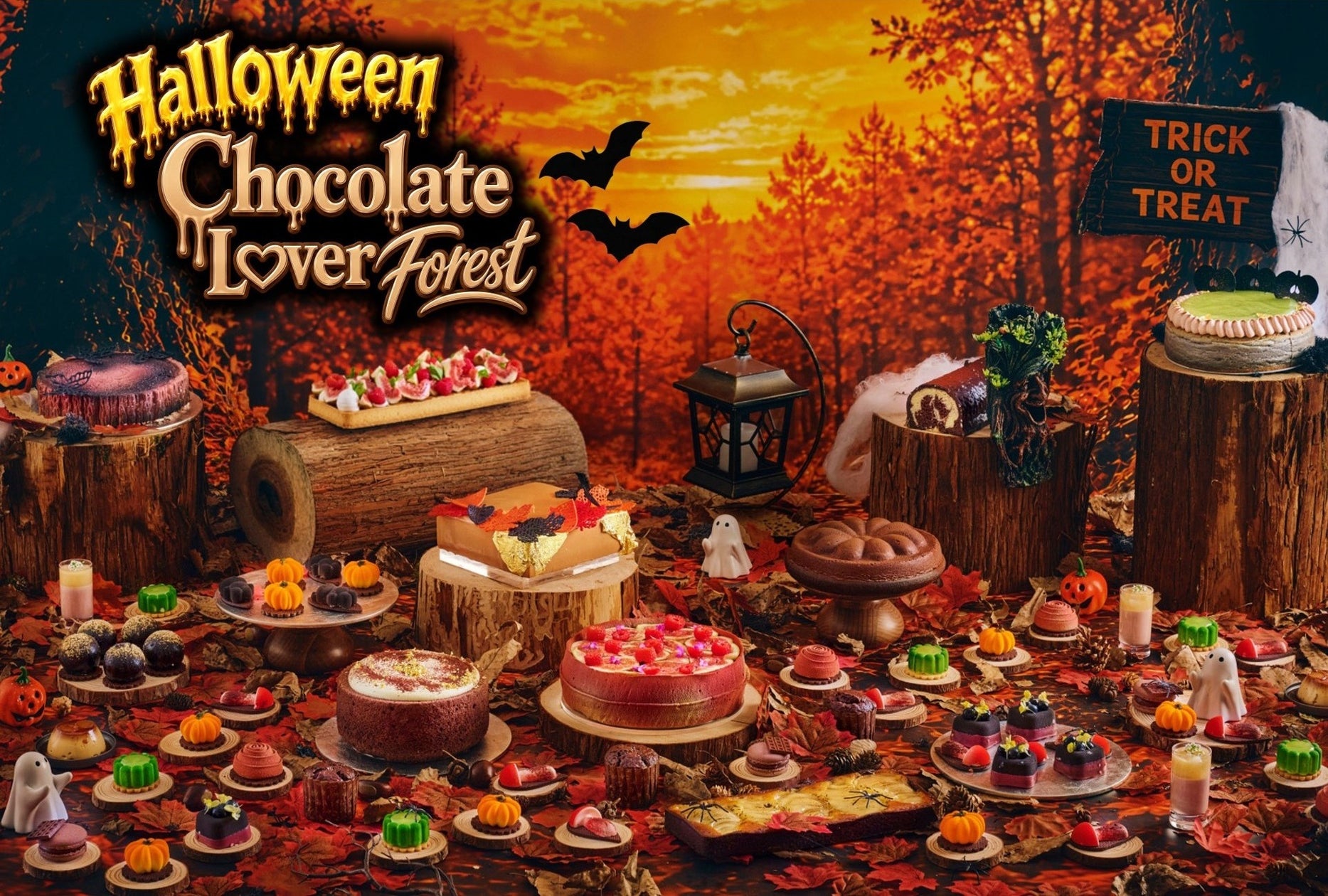 必食!妖艶チョコビュッフェ「ハロウィンチョコラブ」開幕🎃🍫