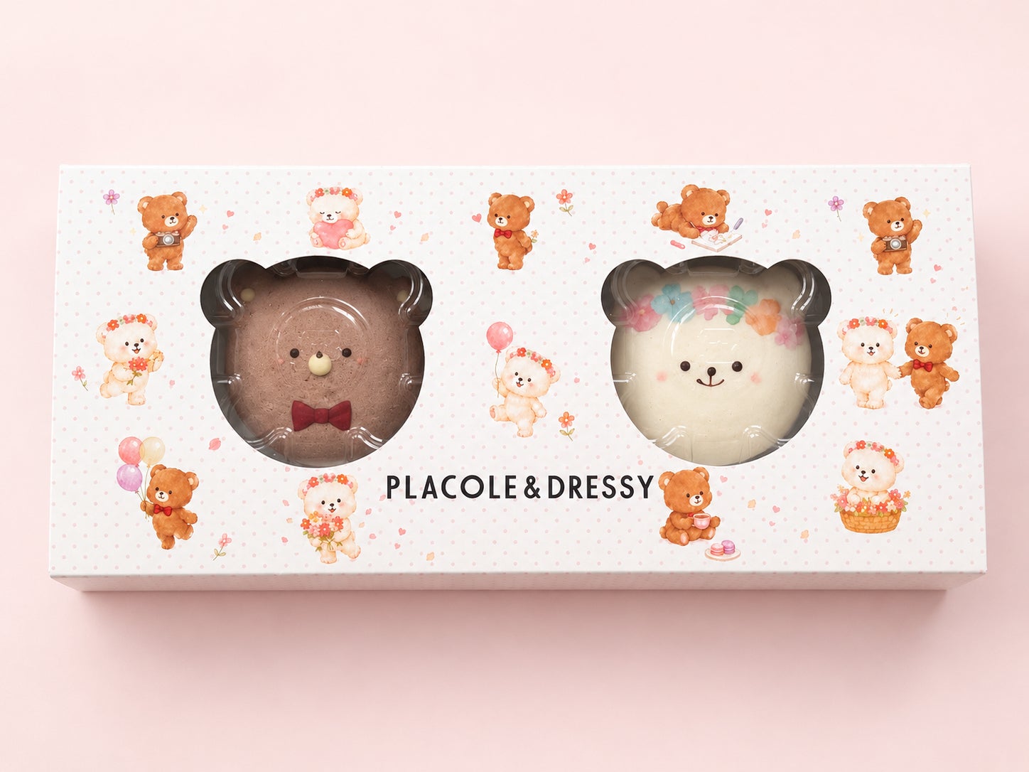 超話題！DRESSY CAFE花クマカロン新登場🐻💕