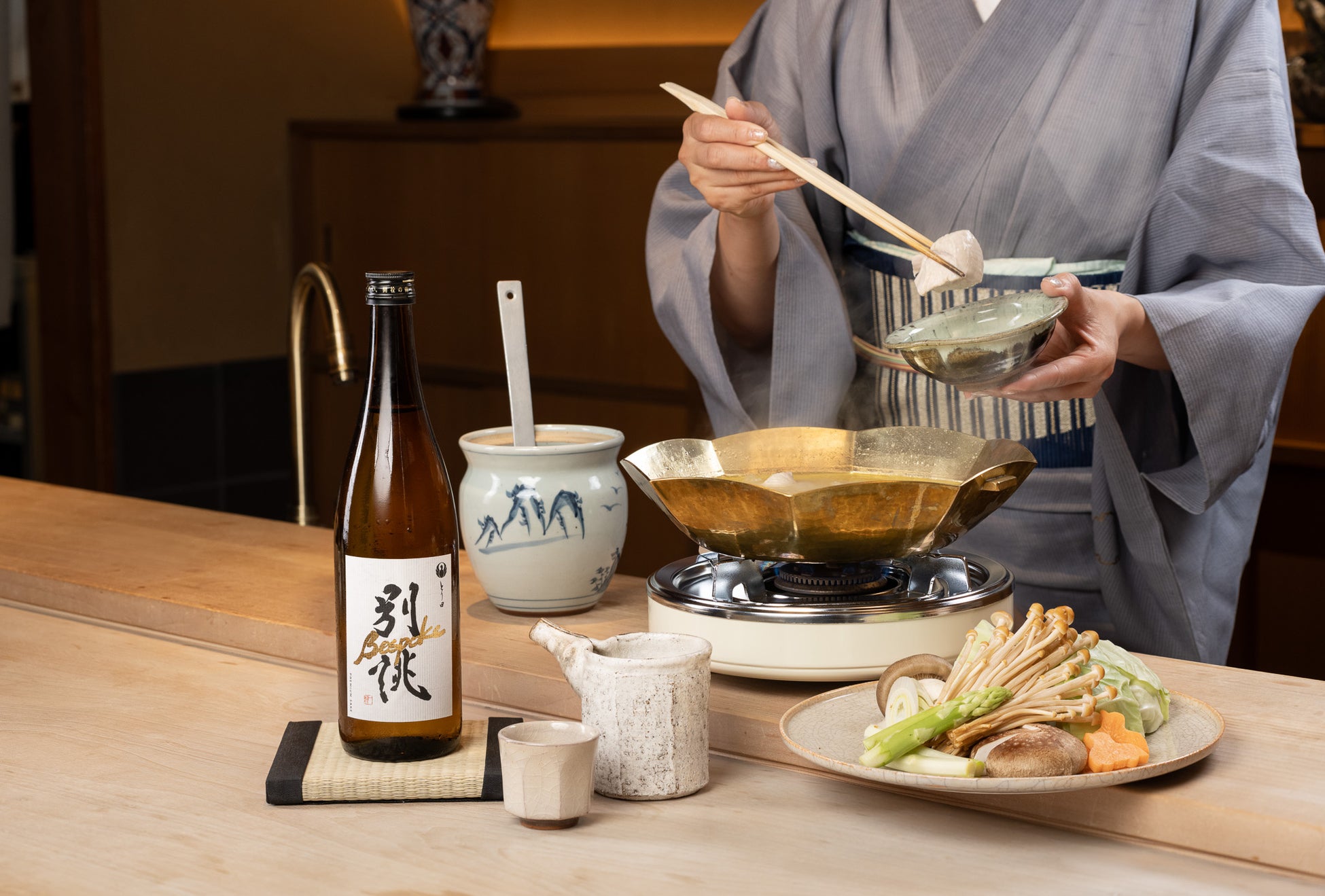 博多とり田の新日本酒「別誂」🍶水炊き専用で超話題！✨
