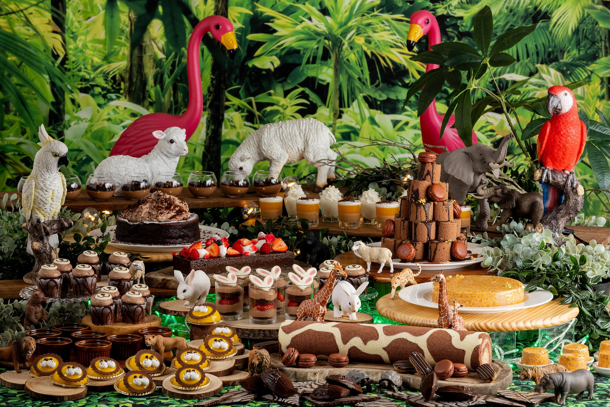 激かわ必食!😍🍫40種動物チョコビュッフェ
