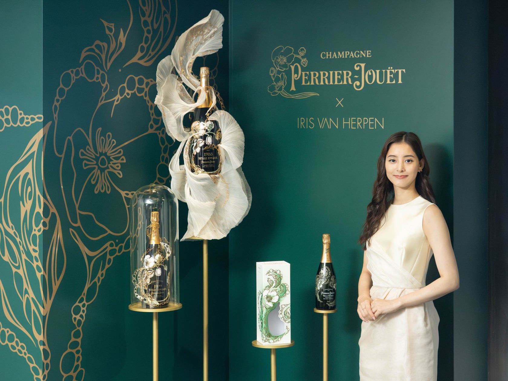 新木優子も登場!ペリエ ジュエ限定ボトル🍾世界初披露で超話題