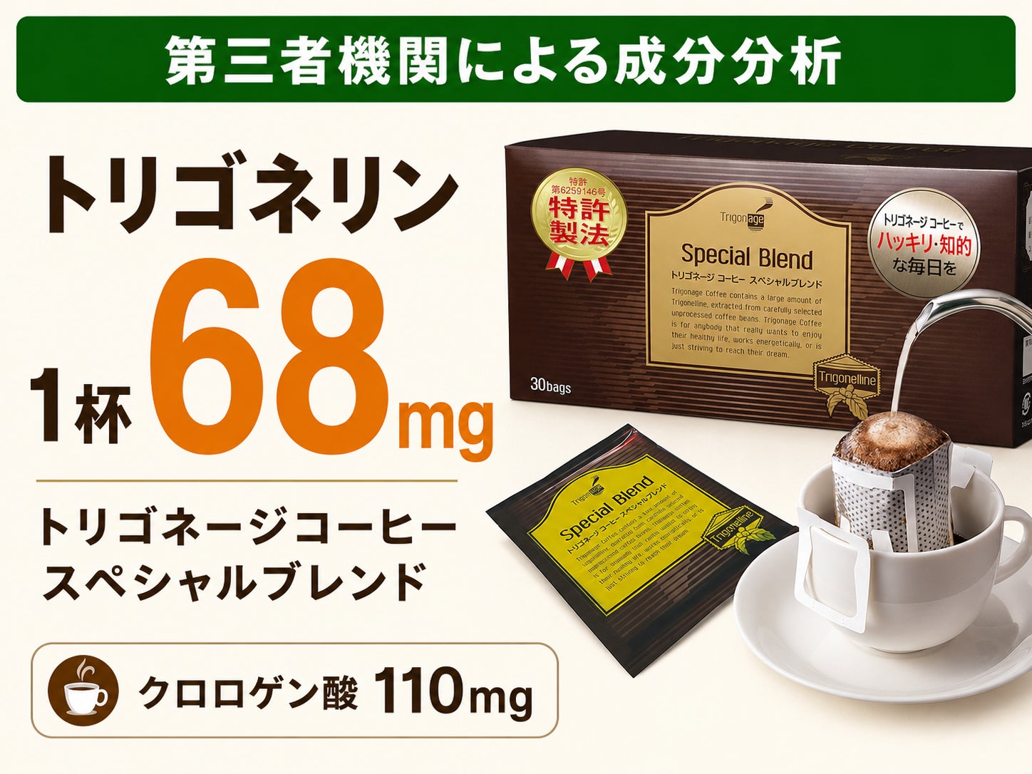 トリゴネリン68mg☕️✨激ウマ確定！超話題コーヒー測定公開