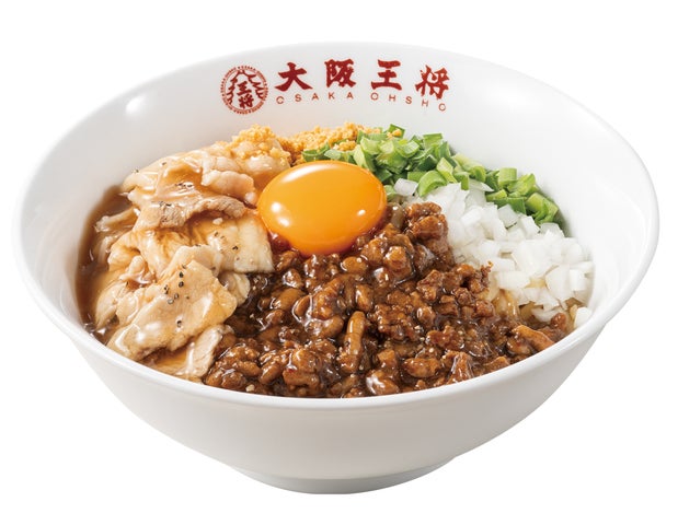 悪魔の肉雪崩！Wポークまぜそばが激ウマ確定🤤【大阪王将】