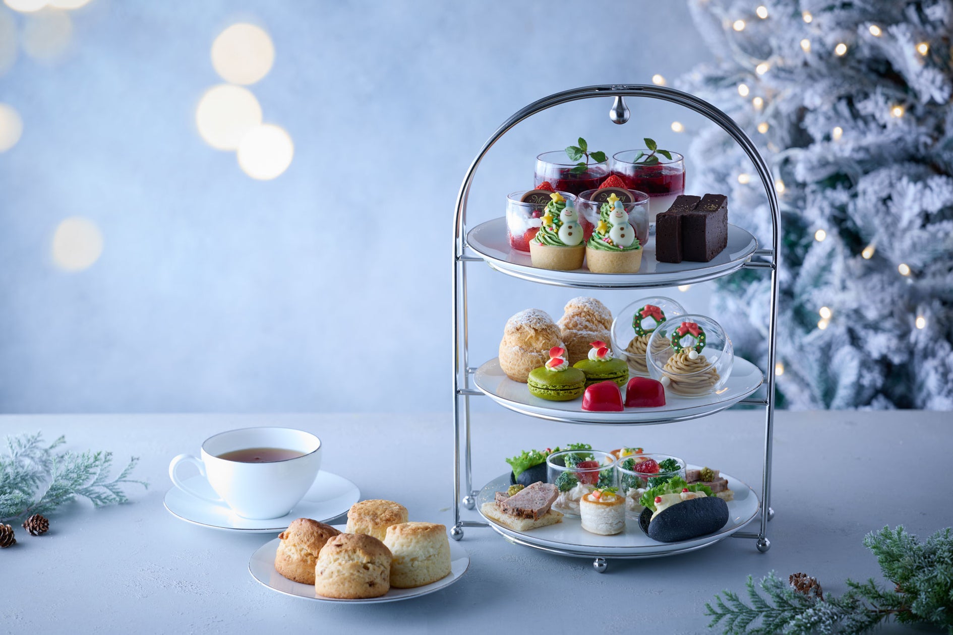 ウェスティン東京🎄華やかXmasアフタヌーンティーが必食!🎁