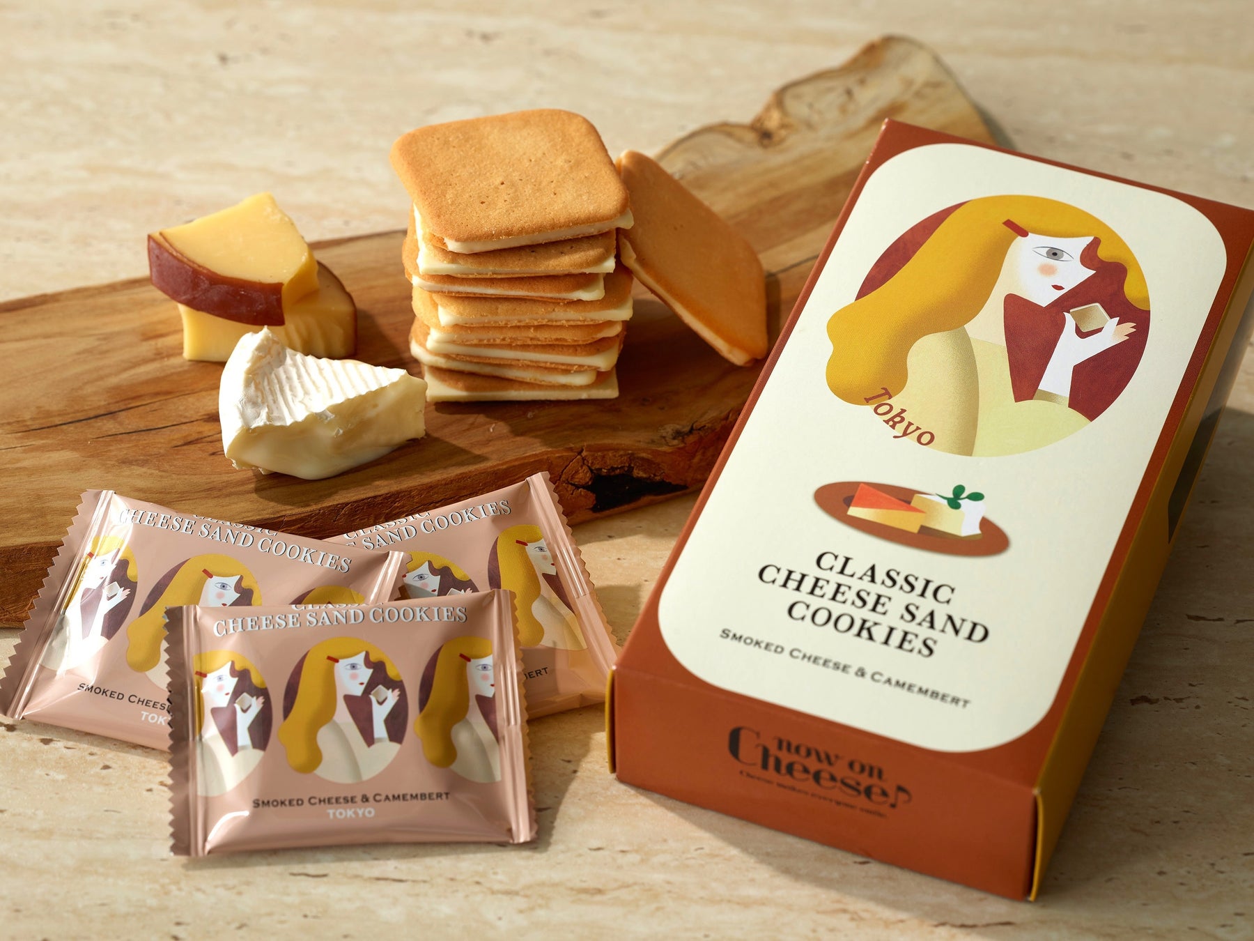 秋限定！Now on Cheese♪安納芋チーズサンドは激ウ