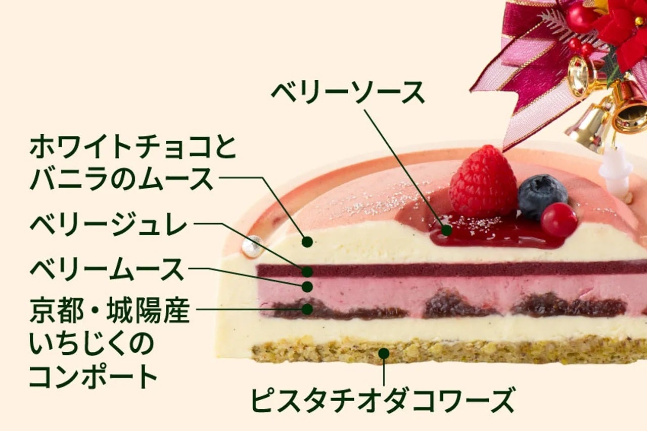 必食！バイカル京都石庭いちじくケーキ🎄予約開始✨