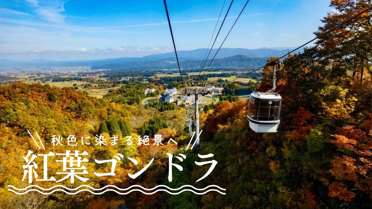 ロッテアライ紅葉ゴンドラ🍁エルメ×リサガスの限定ピクニック必
