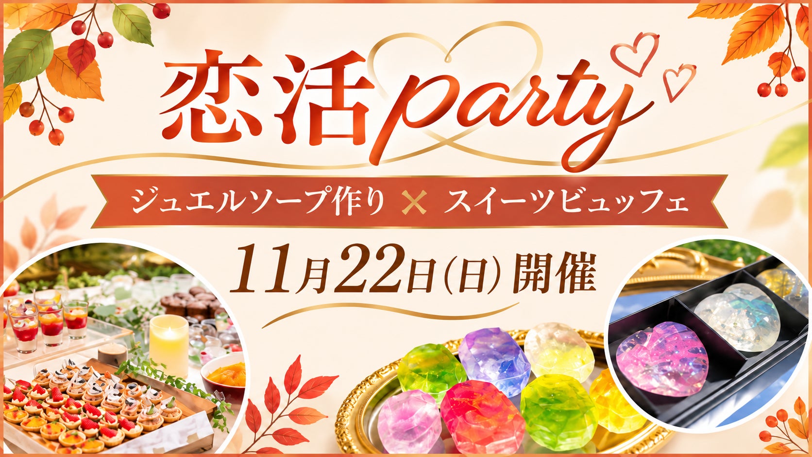 激ウマ確定！真岡スイーツ恋活🎉参加者募集💖