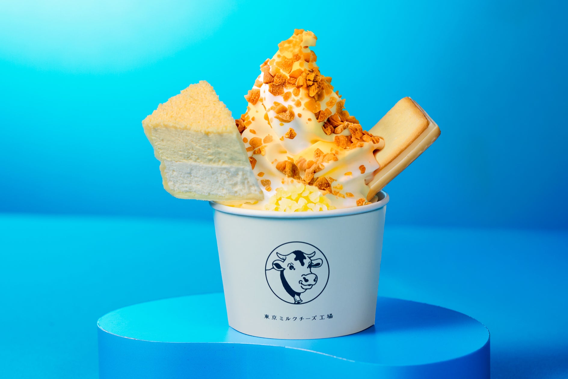 東京ミルクチーズ工場 阪急限定!COWCOWサンデー必食🤤🍦