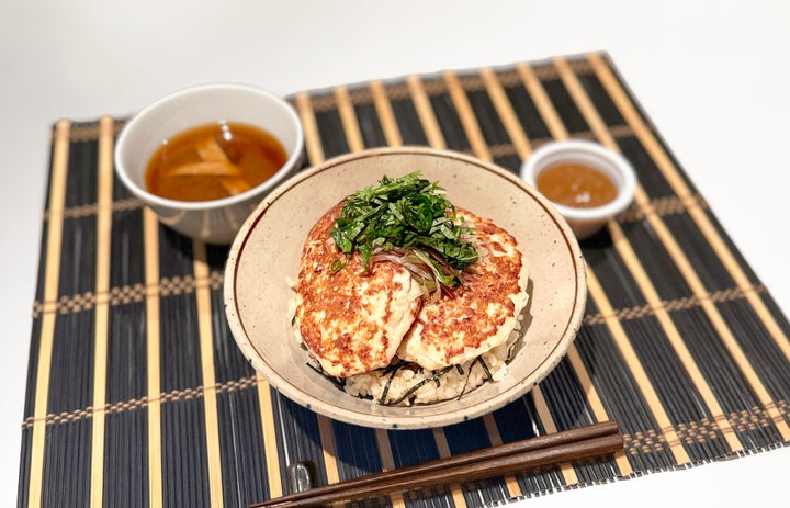 亜希コラボ第3弾！ハンバーグ丼は激ウマ必食🤤🍴