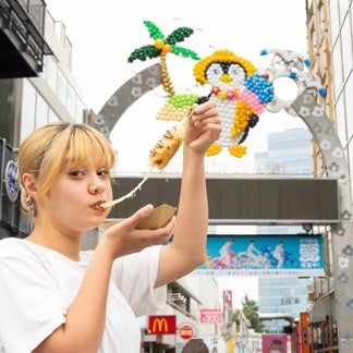 原宿に必食ドバイチョコロール!🧀サクサク伸びる新食感が激ウマ