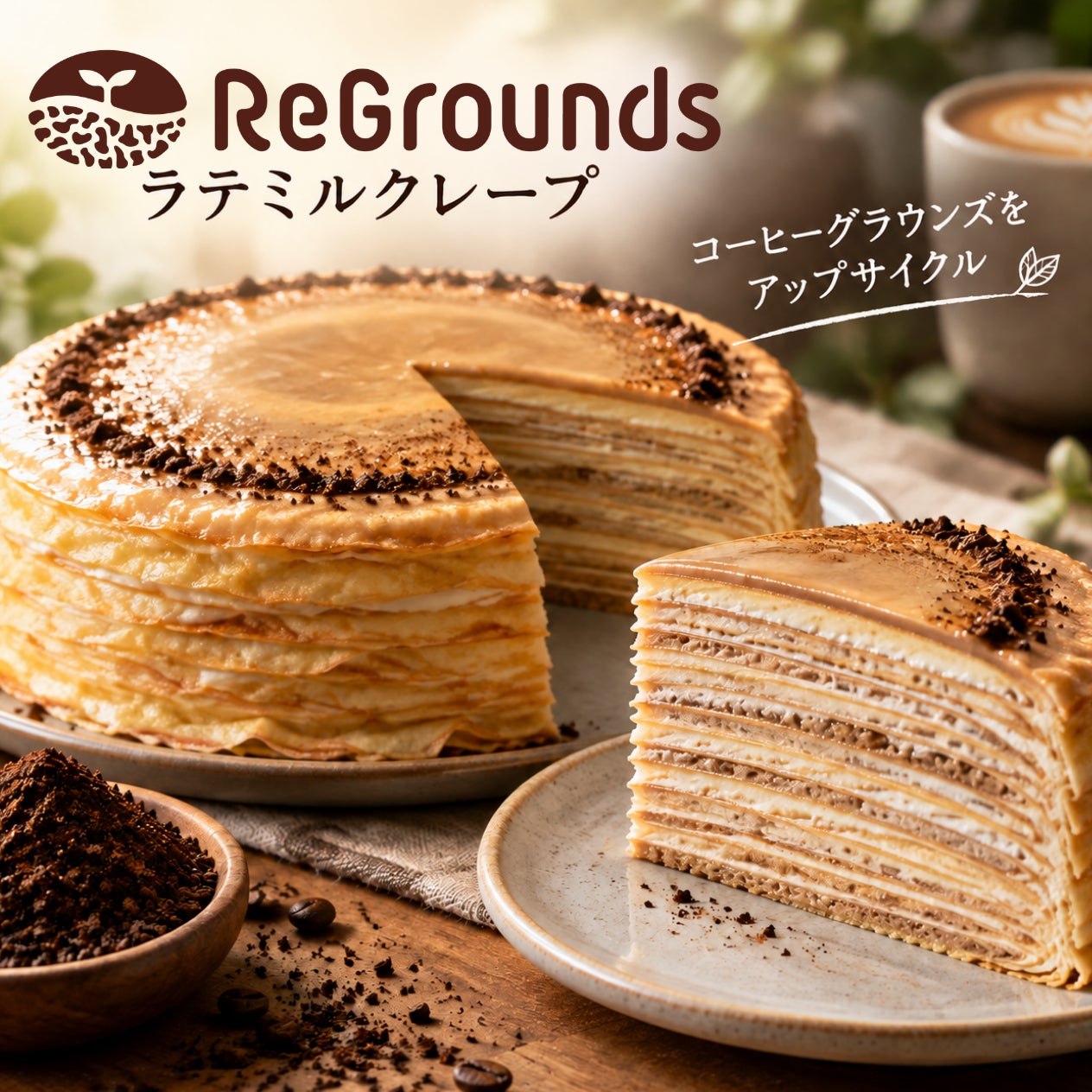 廃棄コーヒーが次世代激ウマに!? ReGroundsラテミル