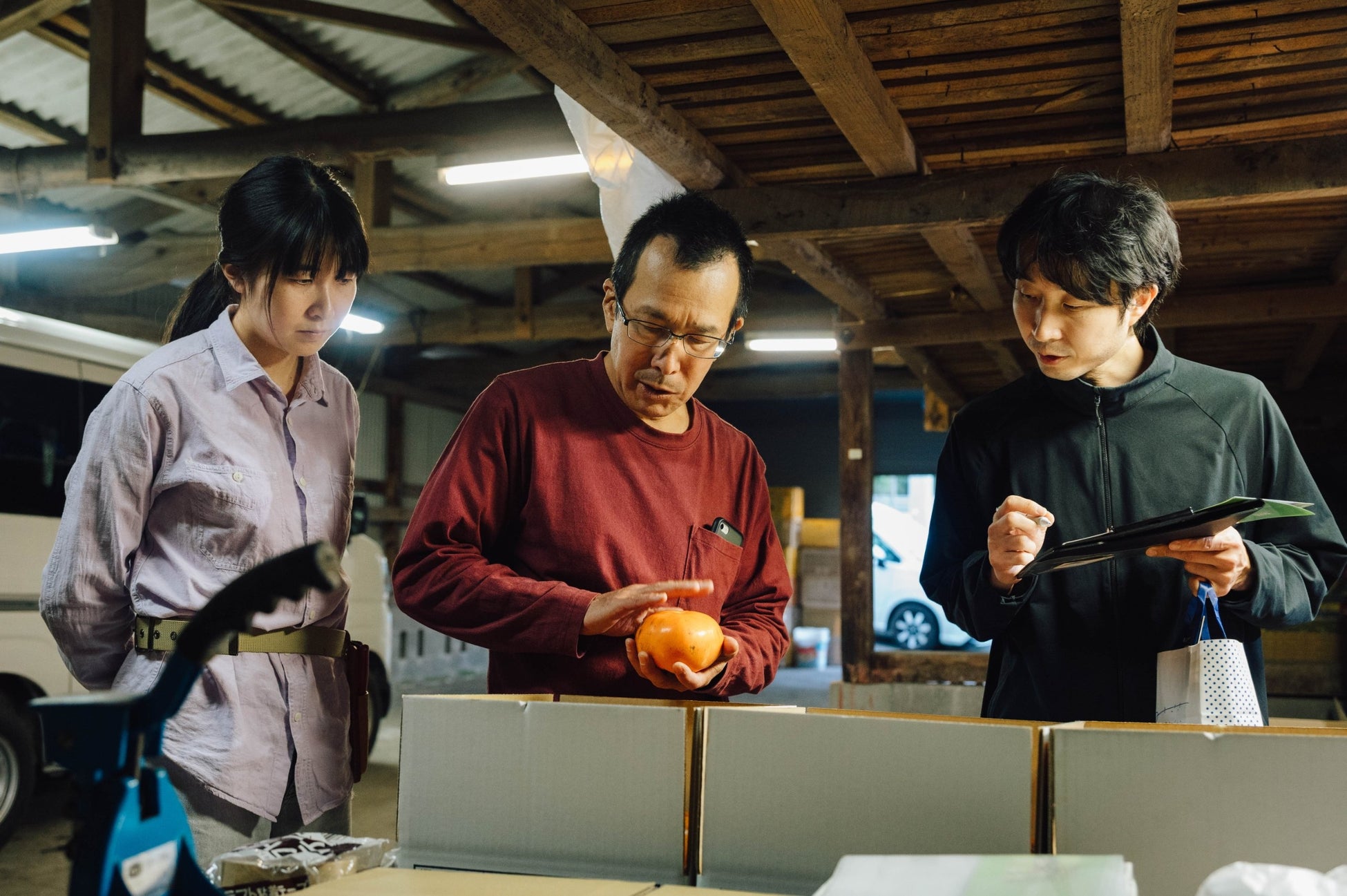 三朝ヨーグルト「柿ほうじ茶」必食！輝太郎×大山ほうじ茶限定！